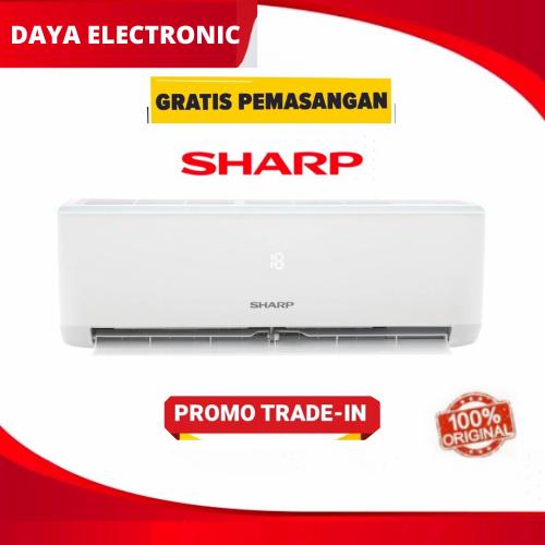 Gambar FREE PASANG AC 1/2 PK SHARP AH A5UCY AC SPLIT AC SETENGAH PK dari DayaElectronic undefined Tokopedia