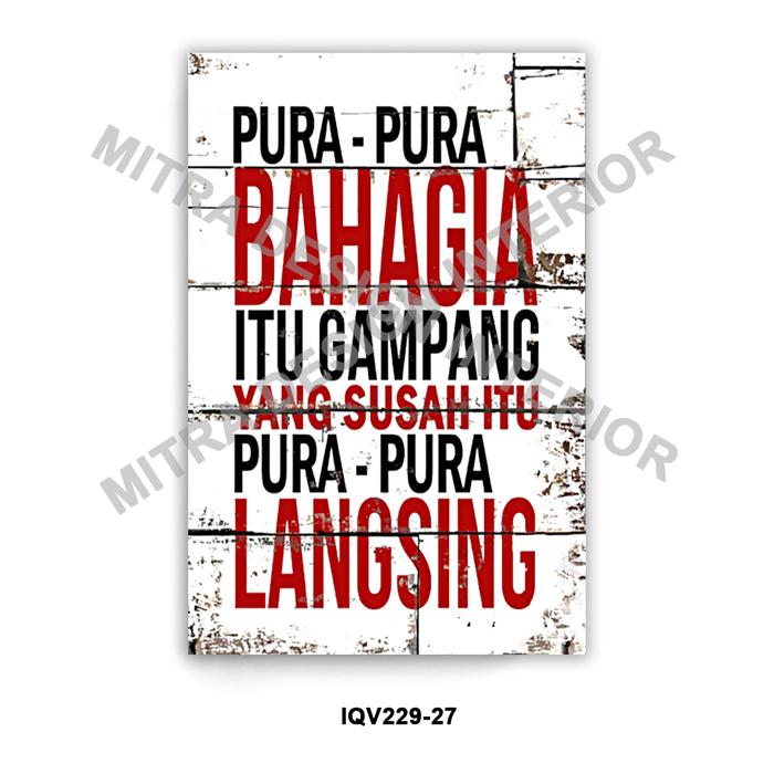 Gambar KenQuotes-Hiasan Dinding Quotes Aesthetic Motivasi Pajangan Rumah kayu - IQV229-27 dari Kenquotes Walldecor undefined Tokopedia