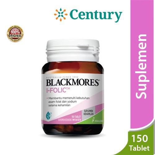 Gambar Blackmores I-Folic 150s / Suplemen Asam Folat /Suplemen Kehamilan dari Apotik Century undefined Tokopedia