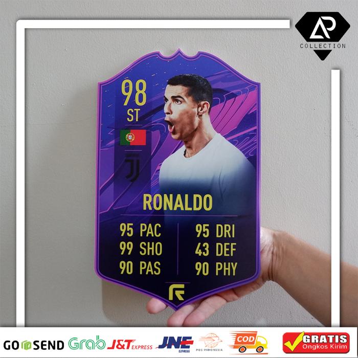 Gambar FIFA CARD / FUT CARD - Hiasan Dinding Custom Kartu Fisik FIFA Small - FIFA CARD dari Artprint Collection 99 undefined Tokopedia