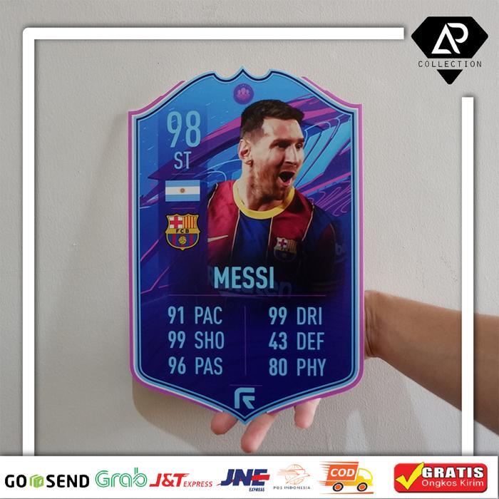 Gambar FIFA CARD / FUT CARD - Hiasan Dinding Custom Kartu Fisik FIFA Medium - FIFA Card dari Artprint Collection 99 undefined Tokopedia