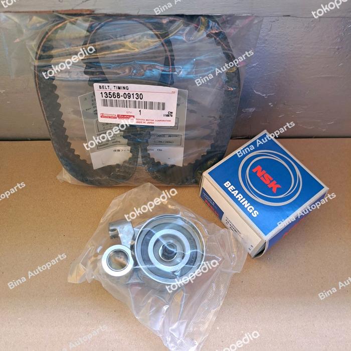 Jual Timing belt set Bearing Tensioner Innova/Hilux/Fortuner Diesel 2KD ...