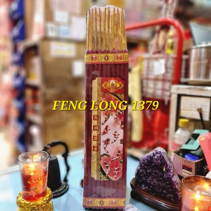 Gambar Hio (Dupa) Stick Sedang Cendana 888 - Merah 49cm 10mm dari Toko Dupa Feng Long Shop undefined Tokopedia