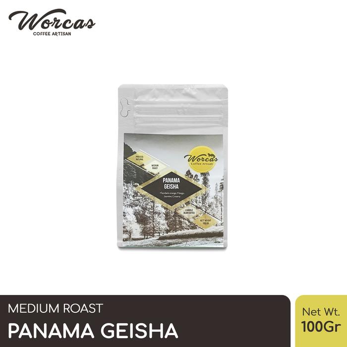 Gambar WORCAS Arabica Panama Geisha "Natural" 100gr - Medium Roasted Coffee - KOPI BIJI dari WORCAS COFFEE undefined Tokopedia