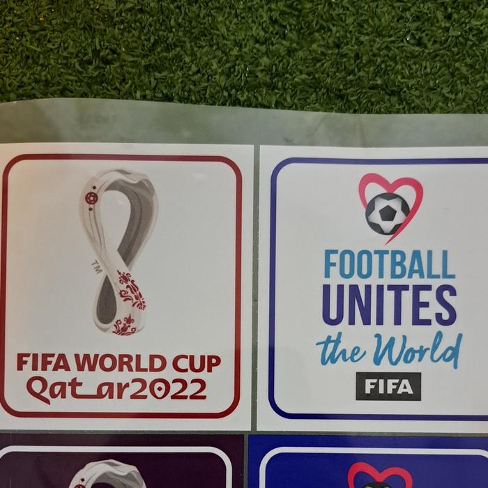 Gambar patch jersey piala dunia fifa world cup qatar 2022 - Putih dari tukang-sablon.id undefined Tokopedia