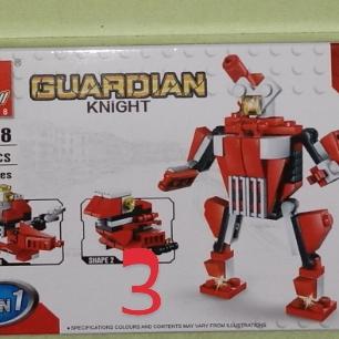 Gambar MAINAN LEGO ROBOT HEAVEN KNIGHT 3IN1 - Merah dari TOYS 99 undefined Tokopedia