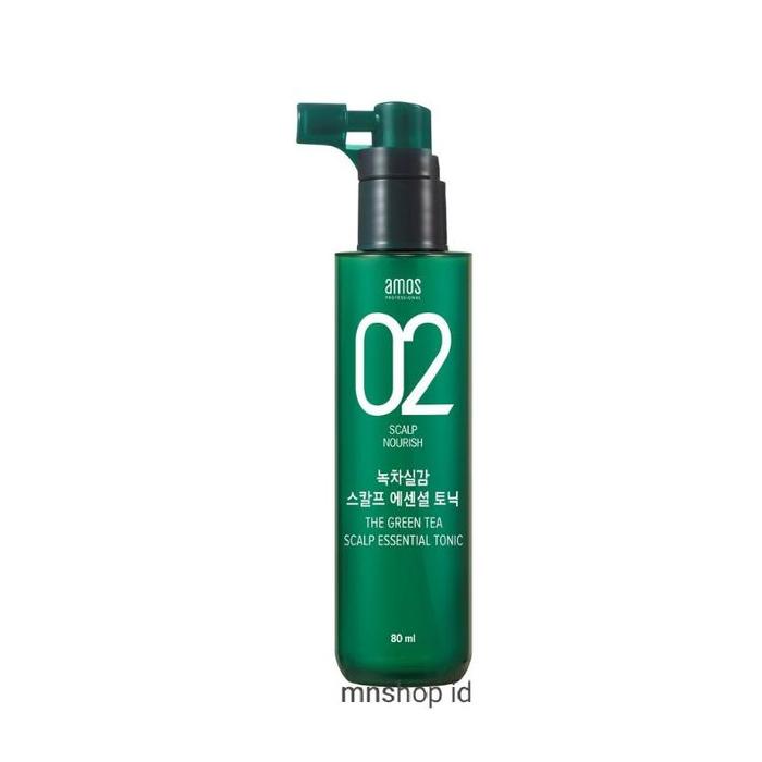 Gambar Amos professional 02 scalp nourish the green tea shampoohair tonic - Essential tonic dari laila_olshopp undefined Tokopedia