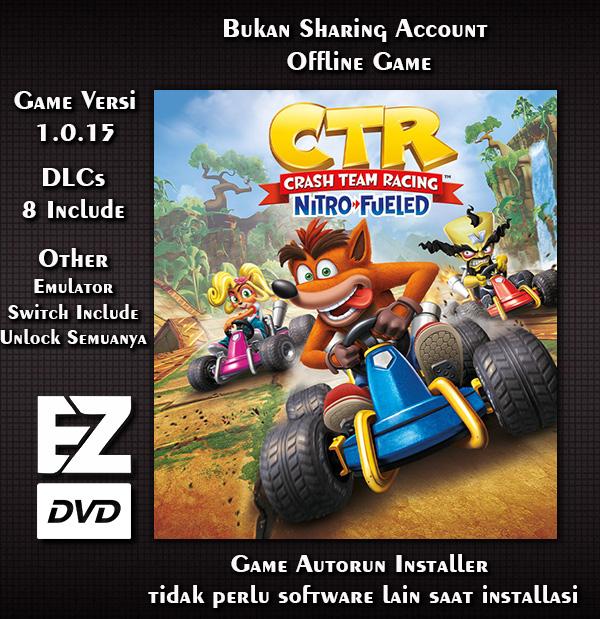 Gambar CTR Crash Team Racing Nitro-Fueled | Installer PC Game - DVD dari EZ Games Collections undefined Tokopedia