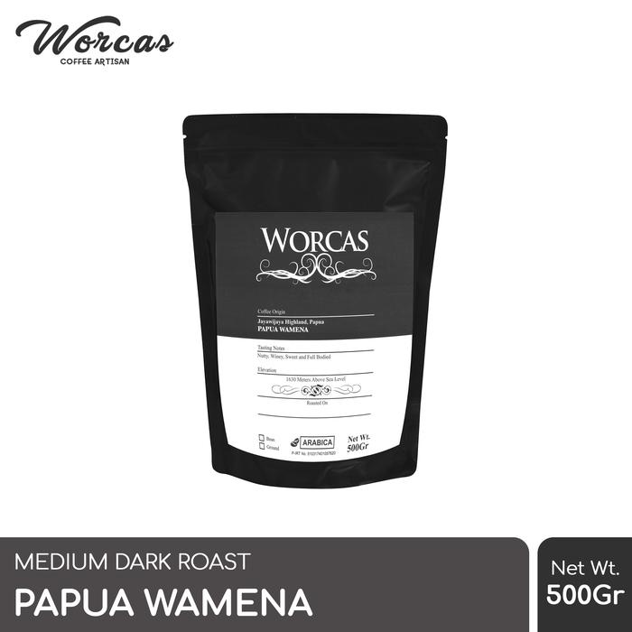 Gambar Kopi Arabica Papua Wamena 500 Gram (Biji/Bubuk) | Worcas Coffee - KOPI BIJI dari WORCAS COFFEE undefined Tokopedia
