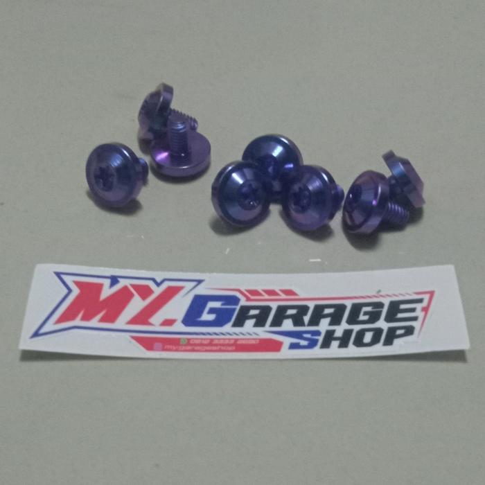Gambar Baut titanium M6 x 10 dari -MyStore- undefined Tokopedia