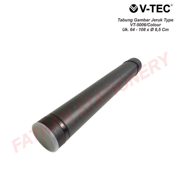 Gambar Tabung Gambar Kulit Jeruk / Drafting Tube V-Tec type VT-5006 - Hitam dari Fathan Stationery undefined Tokopedia