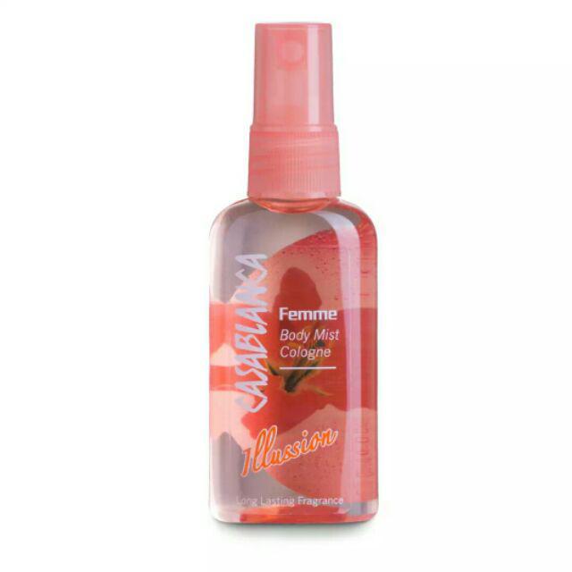 Gambar Parfum Casablanca body mist cologne 50ml - Orange dari Menang Mart undefined Tokopedia