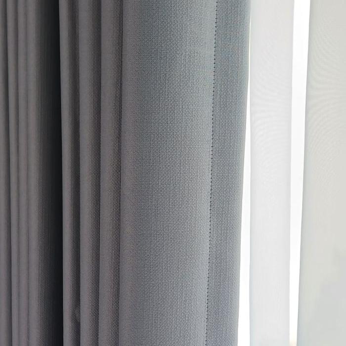 Gambar Custom Order Curtain Fabric Blackout 90% Gorden Model Pleat dari JAVA INTERIOR undefined Tokopedia