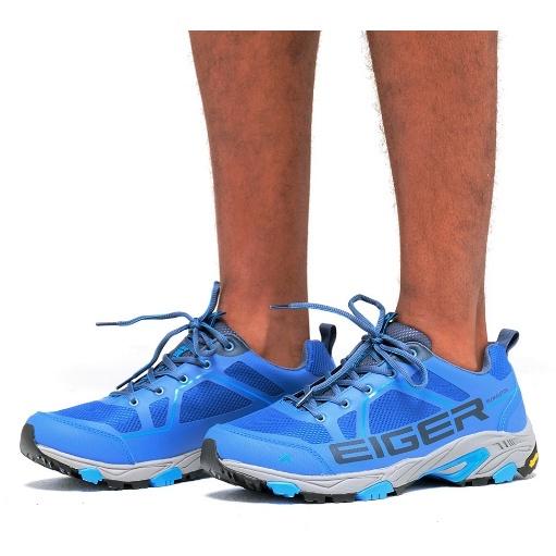 Gambar Sepatu Pulse Trail Men 2.0 Eiger Original - Sepatu Trail Running Pria - Navy, 40 dari One Stop Outdoor undefined Tokopedia