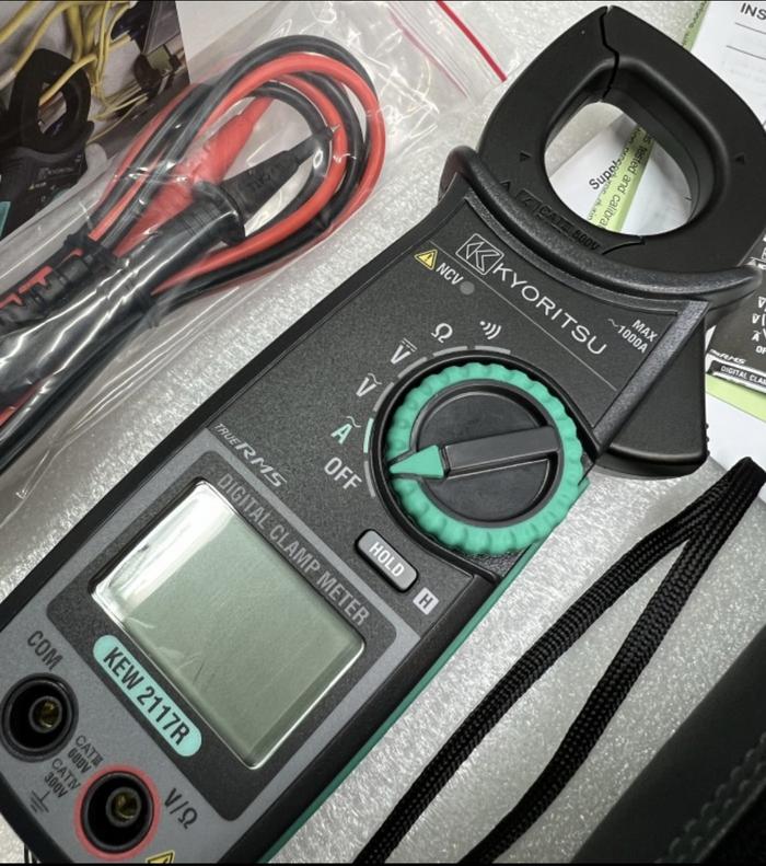 Jual kyoritsu 2117r tang amper digital clamp meter tang amper - Jakarta ...