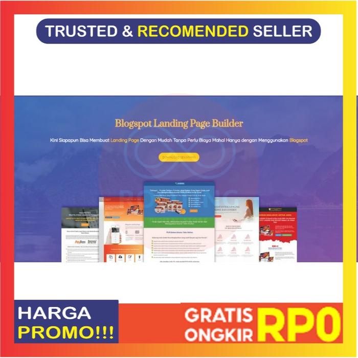 Gambar TEMPLATE LANDING PAGE BSPOT | PREMIUM - LINK dari Paket Super Murah undefined Tokopedia