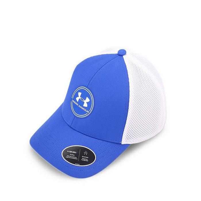 Gambar UA - TOPI CAP PRIA ORIGINAL - Iso-Chill Driver Mesh Cap - Blue dari DUZ&NN undefined 3 Tokopedia