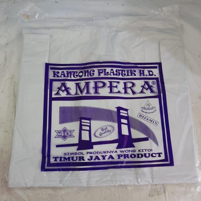 Gambar Asoy Putih Ampera / kantong plastik HD asoi / kresek 15 - 40 - 40 dari Cesilshoppalembang undefined Tokopedia
