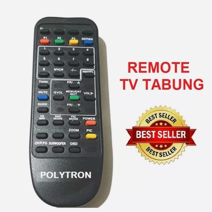 Gambar Remote TV Polytron Smart TV-LCD-LED-TV Tabung - TV Tabung dari SKJ88 Shop undefined Tokopedia