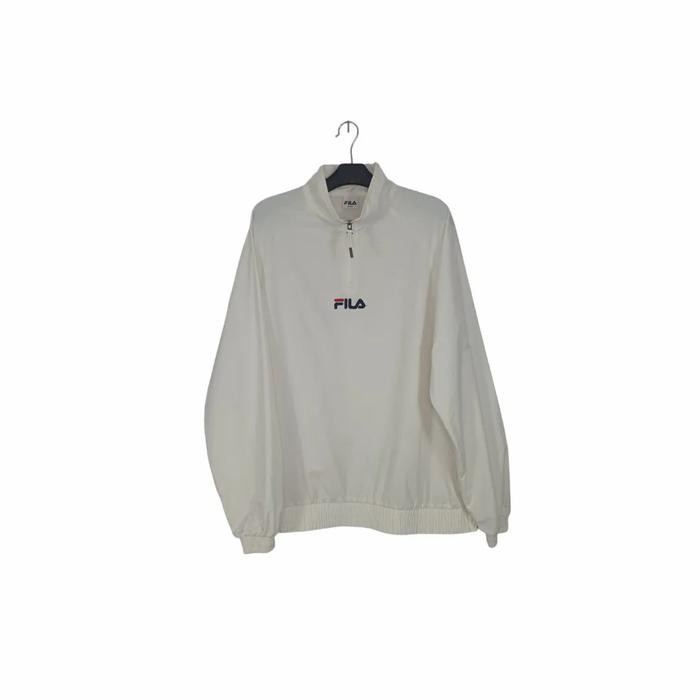 Gambar Jacket FILA Small Logo Putih dari UNKNWNTHRIFT undefined Tokopedia