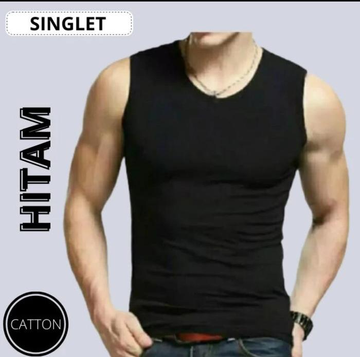Gambar Yukensi Pria Lekbong Kaos Dalam Kaos Polos Baju Dalam Pria - Hitam, S dari MAFIA OFFICIAL undefined Tokopedia