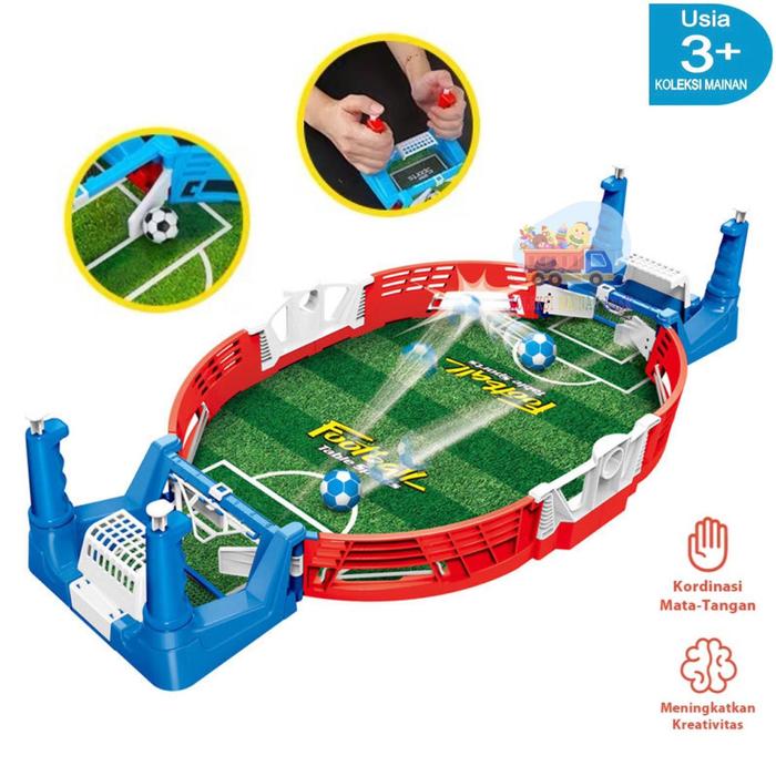 Gambar Mainan edukatif anak duel sepak bola board game soccer football world dari Koleksi Mainan Anak undefined Tokopedia
