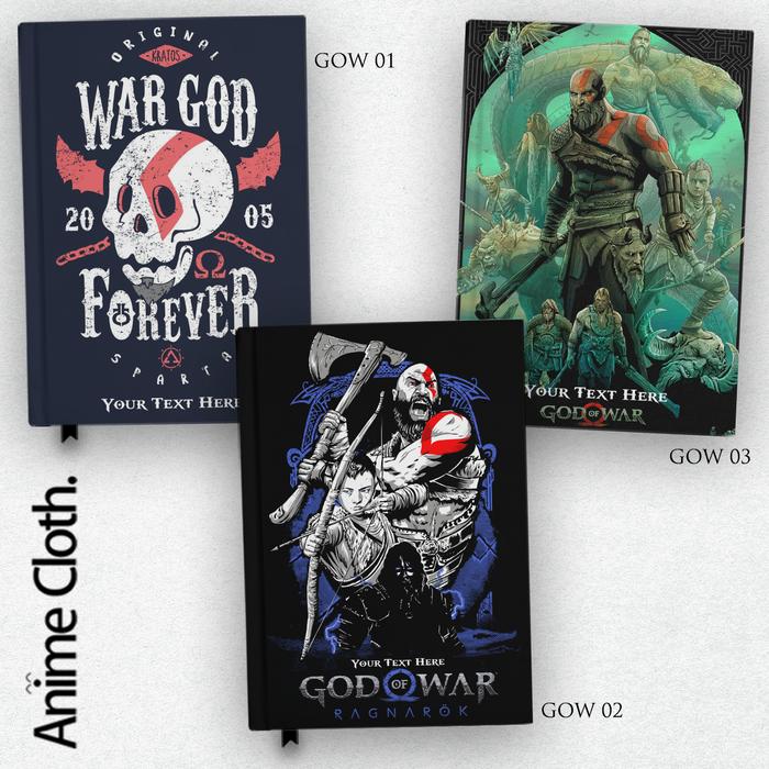 Gambar Buku Catatan Notebook God Of War 123 Diary Agenda Custom Hardcover - GOW01, a5 polos dari burningwasabi undefined Tokopedia