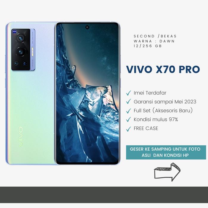 Gambar VIVO X70PRO / X70 PRO 5G | RAM 12 / 256 (+ 4GB EXTENDED RAM) | SECOND dari Garage Store 88 undefined Tokopedia