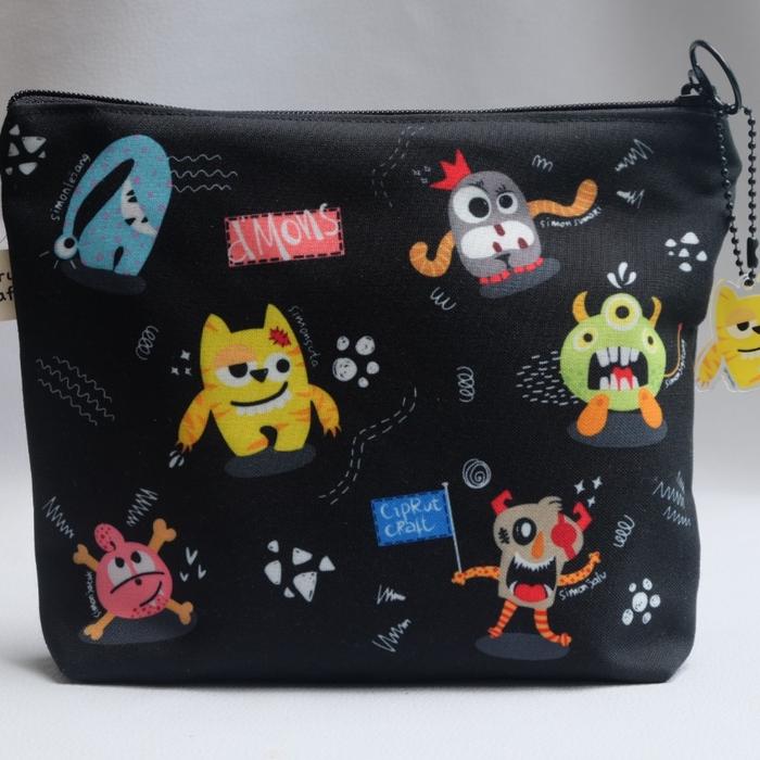 Gambar Pouch Bingkisn Liburan - Dmons dari Ciprut Craft undefined Tokopedia