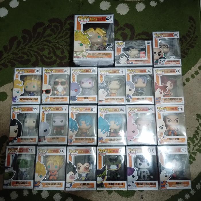 Gambar Funko Pop All Dragon Ball Pack 21 Figure dari Moda Trades undefined Tokopedia