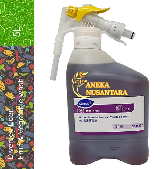 Jual Diversey Suma Eden D4.5 Anti Bacterial Fruit & Vegetable Wash 5
