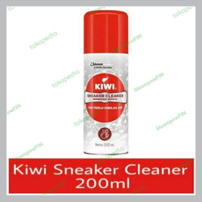 Gambar Kiwi Sneaker Cleaner 200ml Pembersih Sepatu Tanpa Bilas Shoes Cleaner - 75g dari SteampowFIN undefined 4 Tokopedia