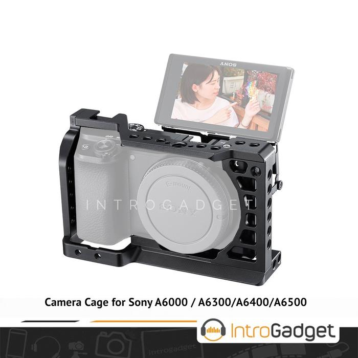 Jual Cage Rig Sony A6000 A6300 A6400 A6500 Wooden SmallRig UURig Andoer ...