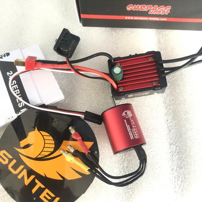 Moteur Brushless 2430 6300KV, ESC 25A | Surpasser Le Passe