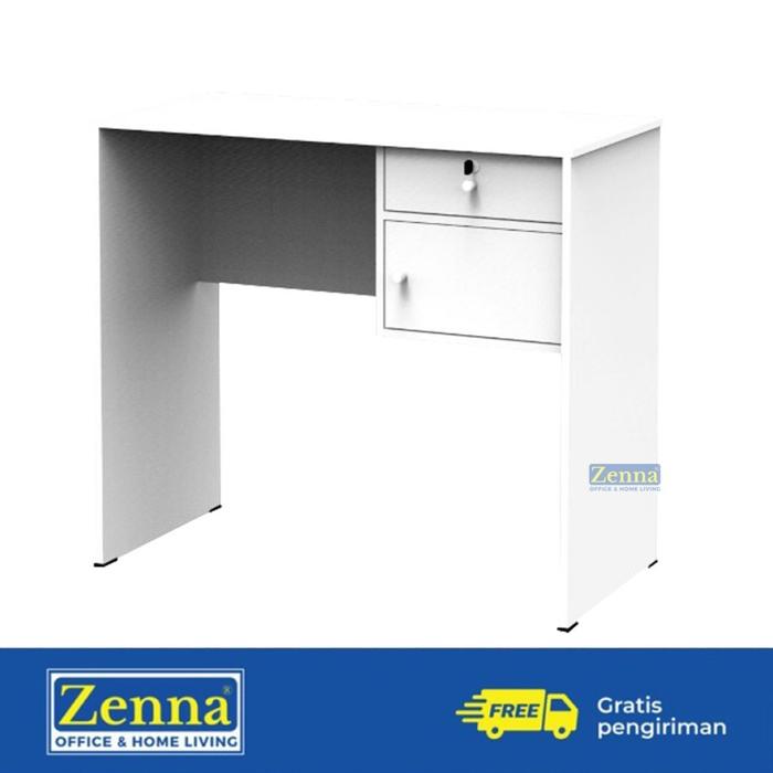 Jual Zenna Meja Tulis 80 / Meja Minimalis - white, rakit - Kab. Bandung ...
