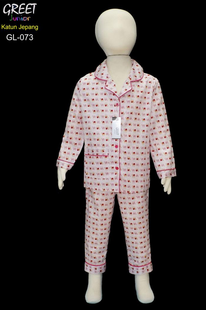 Gambar Piyama Anak Perempuan Katun Jepang GREET Model PTP Size 8-10-12 - GL-073, 8 dari greetnightwear undefined Tokopedia