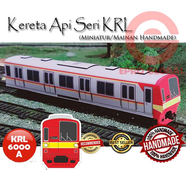 Gambar Kereta Api Indonesia Seri KRL (Handmade) - KRL6000A dari E Pro Global undefined Tokopedia