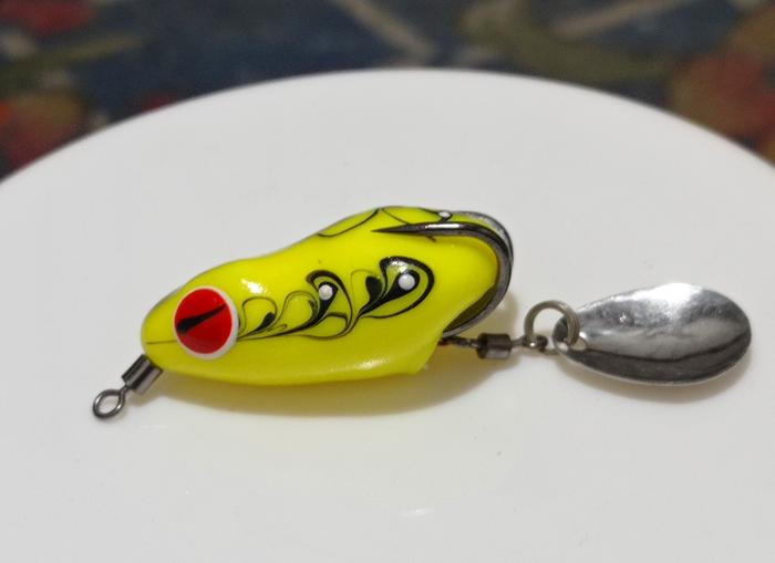 Gambar SOFT FROG / SOFROG UKURAN 3CM DOUBLE HOOK 1 KENZI - Kuning dari ANAK LURE KALIMANTAN undefined 4 Tokopedia