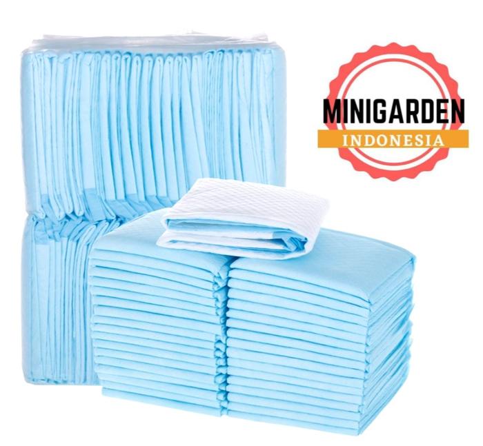 Gambar ECER PET UNDERPAD SIZE S 33X45 CM pet diaper perlak kandang alas pipis dari Minigarden Indonesia undefined Tokopedia