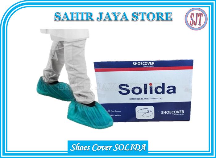 Gambar Shoes Cover Medis Shoe Cover Medis Sarung Sepatu Medis Soilda 100 Pcs - Solida Hijau dari Sahir Jaya Store undefined Tokopedia