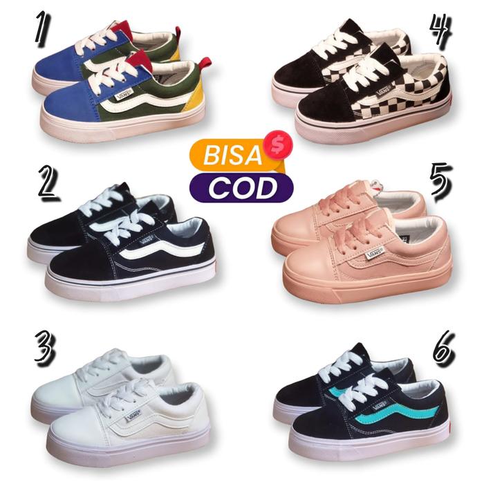 Sepatu Vans Vans Size Infant Vans Seldan Checkerboard Kids