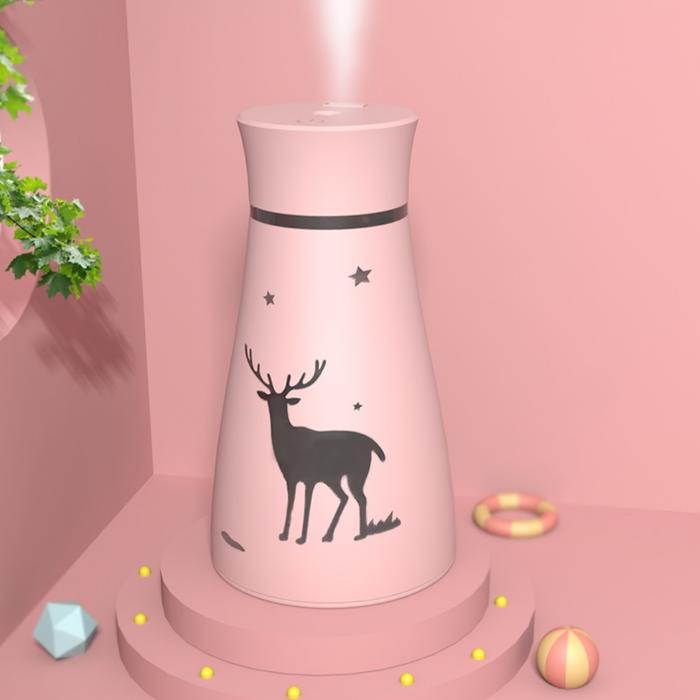 Gambar Deer Humidifier 200ml Diffuser Air Portable - Merah Muda dari Lichkari undefined Tokopedia