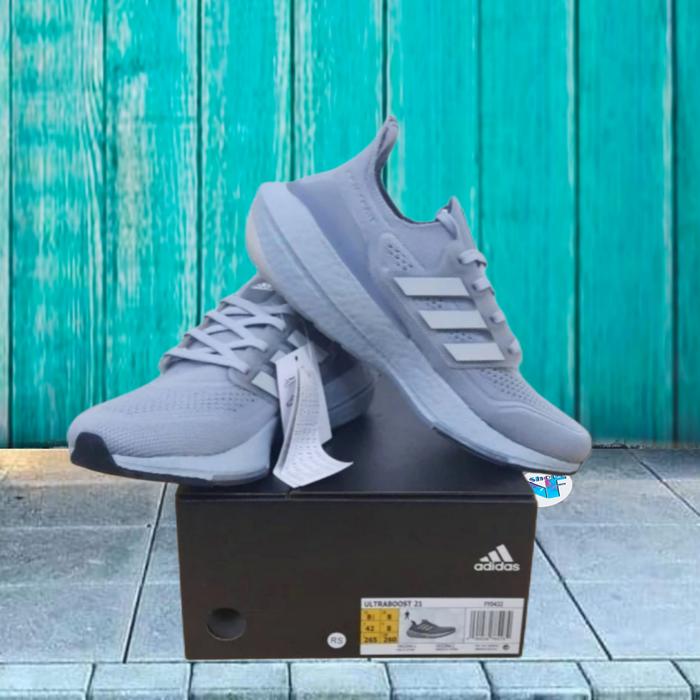 Sepatu Ultraboost 21 Silver Adidas Ultra Boost 21 Hallo Silver 100