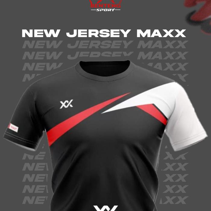 Gambar Jersey Badminton Maxx Original - Hitam, S dari Bentengsport undefined 4 Tokopedia