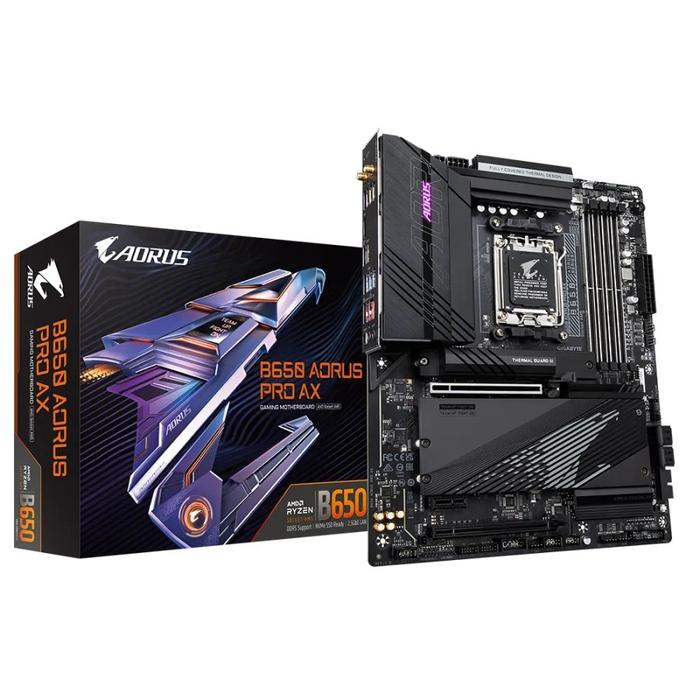 Gambar GIGABYTE B650 AORUS PRO AX (Socket AM5) dari distributorkomputer undefined Tokopedia