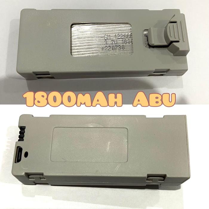 Gambar Baterai Battery Batre Lipo Drone E88/E99 Pro 3.7V 1800mAh - 1800mAh Abu dari Jakarta Hobby undefined Tokopedia