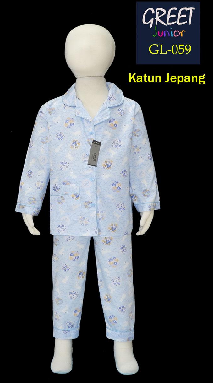 Gambar Piyama Anak Perempuan Katun Jepang GREET Model PTP Size 8-10-12 - GL-059, 12 dari greetnightwear undefined Tokopedia