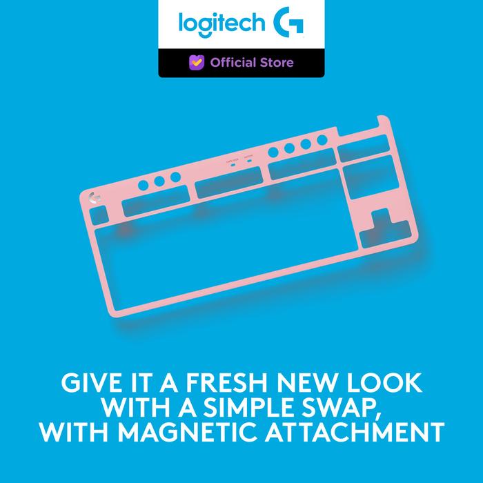 Gambar Logitech Top Plate for G715 Keyboard - Pink dari Logitech G Official undefined Tokopedia