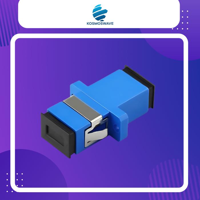 Jual SC ADAPTER FTTH FIBER Adapter SC To SC Indoor / Sambungan SC UPC ...