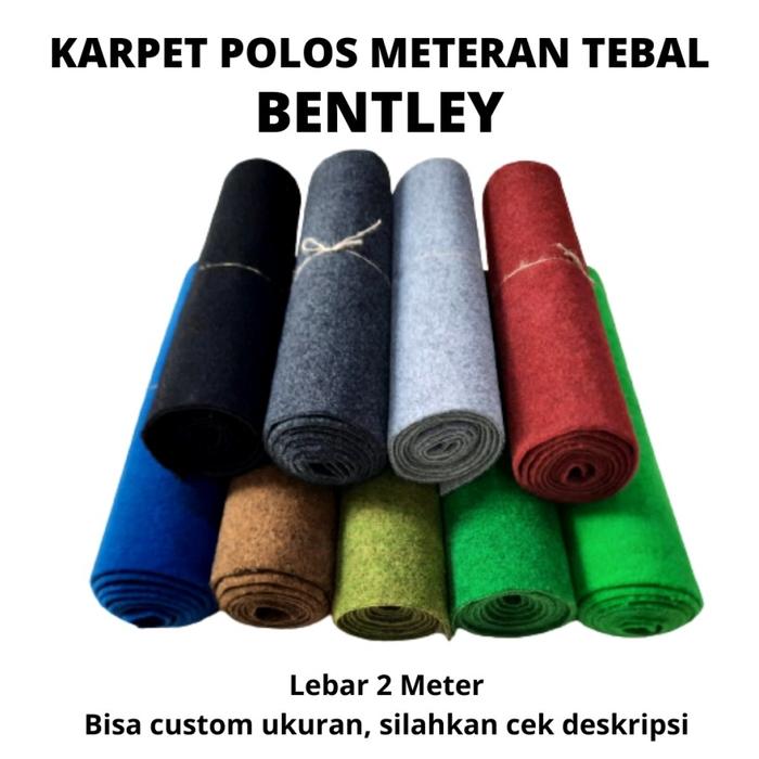 Gambar Karpet Bludru BENTLEY Bulu Tebal 10 cm x 2 m, Karpet Lantai Exhibition dari Martha Karpet Bali undefined Tokopedia